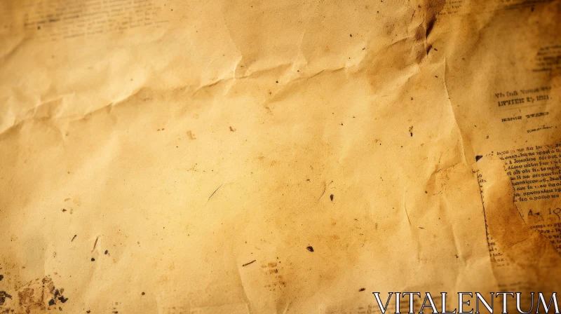 Vintage Crumpled Paper Texture - Aged Paper with Stains and Watermarks Vintage Crumpled Paper Texture - Aged Paper with Stains and Watermarks