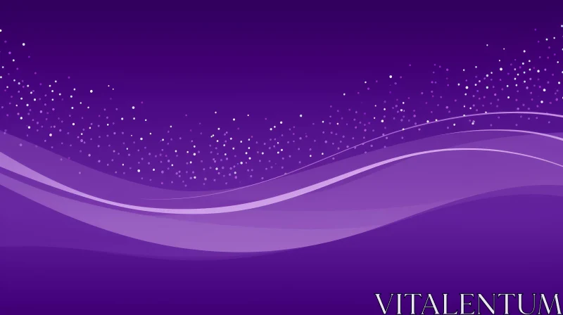 Purple Waves Background with Dreamy Feel Purple Waves Background with Dreamy Feel
