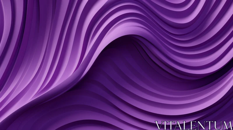 Purple Wavy Shapes | Abstract 3D Rendering Purple Wavy Shapes | Abstract 3D Rendering