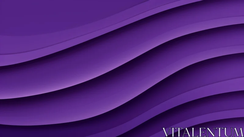 Purple Abstract Background with Smooth Waves Purple Abstract Background with Smooth Waves