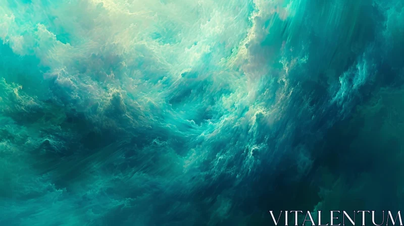 Stormy Sea - Powerful Waves and Ominous Clouds Stormy Sea - Powerful Waves and Ominous Clouds