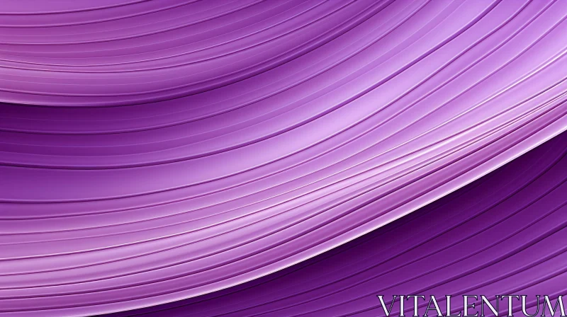 Purple Metallic Wave Pattern 3D Rendering Purple Metallic Wave Pattern 3D Rendering