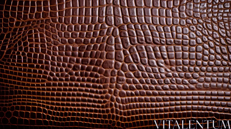 Luxurious Brown Crocodile Leather Texture Luxurious Brown Crocodile Leather Texture