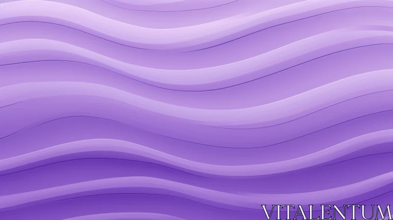 Purple Waves Abstract 3D Rendering - Futuristic Wavy Surface Purple Waves Abstract 3D Rendering - Futuristic Wavy Surface
