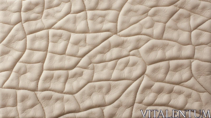 Luxurious Light Beige Textured Leather Close-Up Luxurious Light Beige Textured Leather Close-Up
