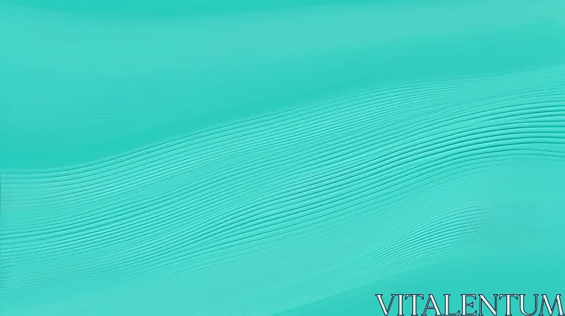 Tranquil Teal Background with Gradient and Waves Tranquil Teal Background with Gradient and Waves