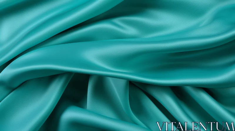 Luxurious Turquoise Silk Fabric for Fashion and Interior Design Luxurious Turquoise Silk Fabric for Fashion and Interior Design