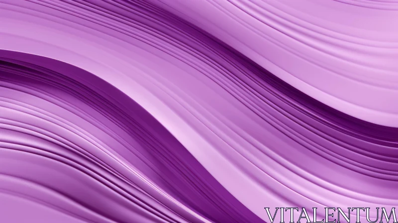 Soft Pastel Purple 3D Wavy Surface Rendering Soft Pastel Purple 3D Wavy Surface Rendering