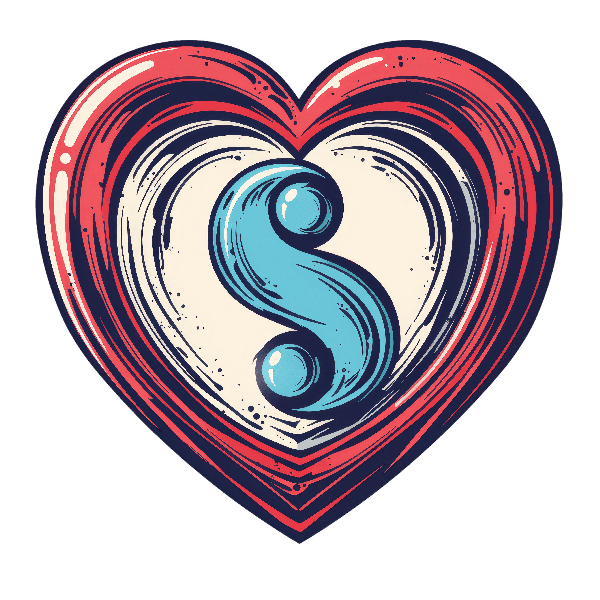 Stylish Heart Symbol Art Stylish Heart Symbol Art